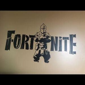 NEW Fortnite Wall Decal Removable Gamers Vinyl